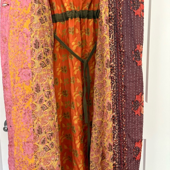 NWOT Free People Island Bright Kantha Duster - Picture 8 of 12